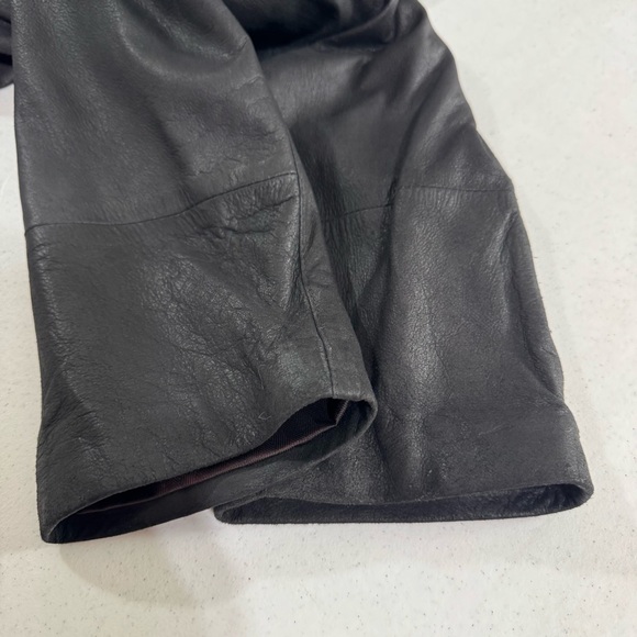 Remy Lamb Leather Blazer Men Size 42 - Picture 11 of 13